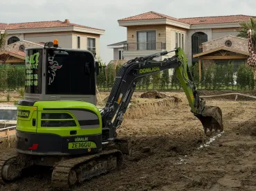 Karşıyaka Kiralık Kauçuk Paletli Mini Ekskavatör